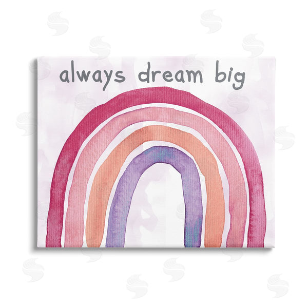 stupell industries Kelly Donovan | Always Dream Big Rainbow Wall Art