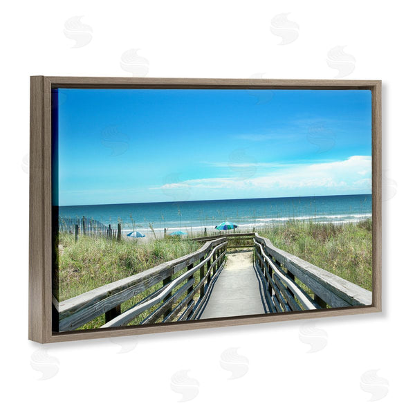 Stupell Industries Kelly Donovan | Bridge To Beach View