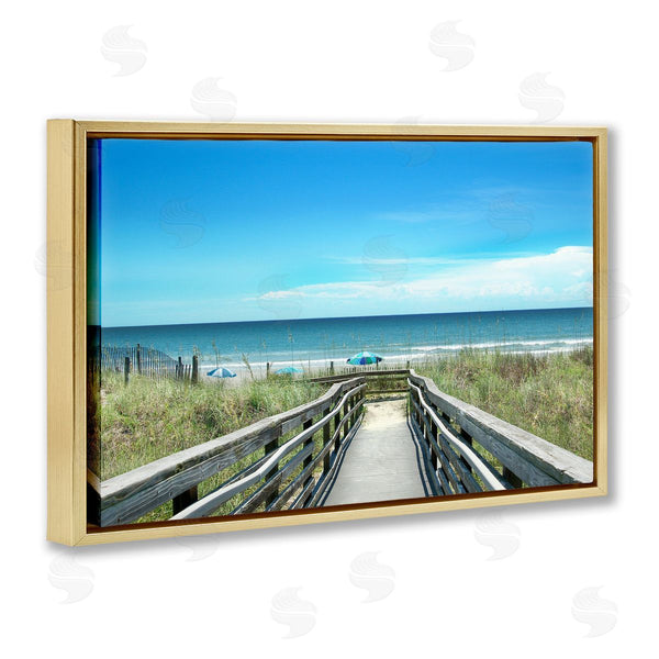Stupell Industries Kelly Donovan | Bridge To Beach View