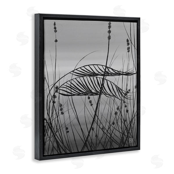 Stupell Industries Kelsey Hochstatter | Tall Grass And Wildflowers Cloudy Storm Sky Photography Wall Art