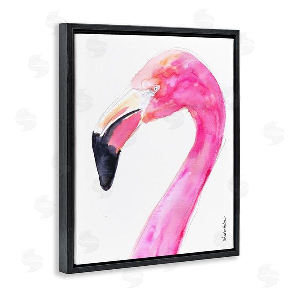 Stupell Industries Kendra Shedenhelm | Simple Flamingo Bird Wall Art