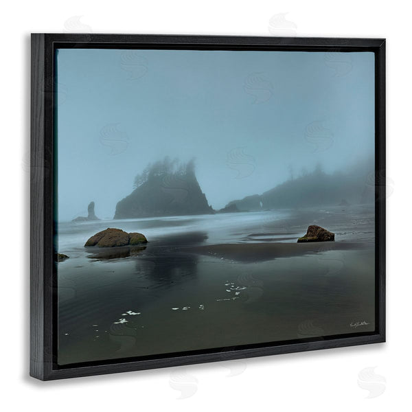 Stupell Industries Kent Burkhardsmeier | Foggy Shore Landscape