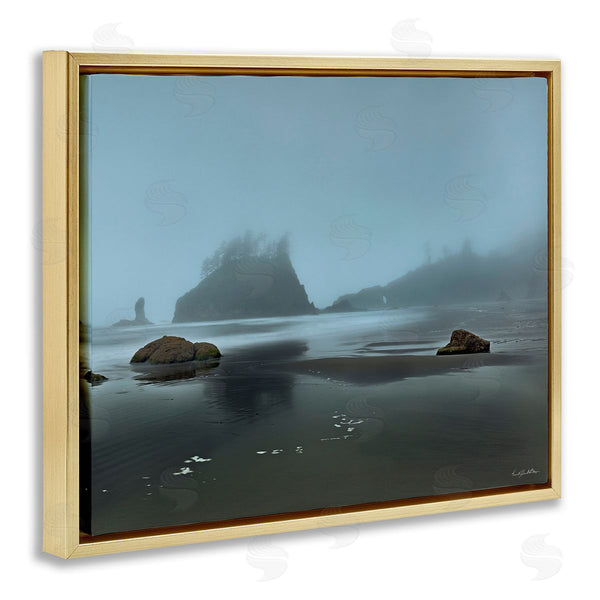 Stupell Industries Kent Burkhardsmeier | Foggy Shore Landscape
