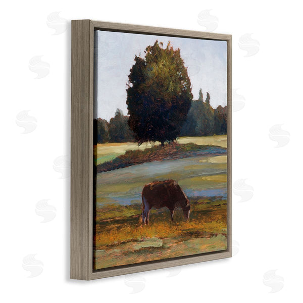 Stupell Industries Kent Lovelace | Grazing Cattle Pasture With Tree