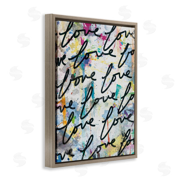 Stupell Industries Kent Youngstrom | Love Words Pattern