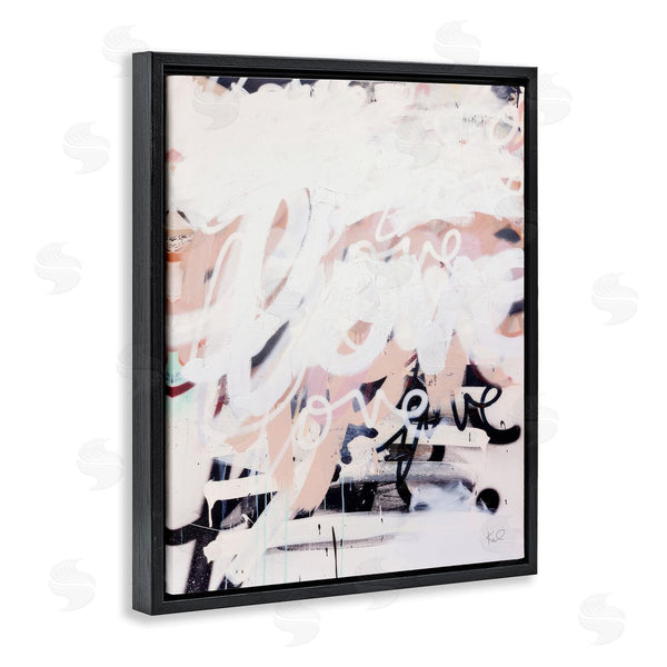 Stupell Industries Kent Youngstrom | Urban Graffiti Love Collage Wall Art