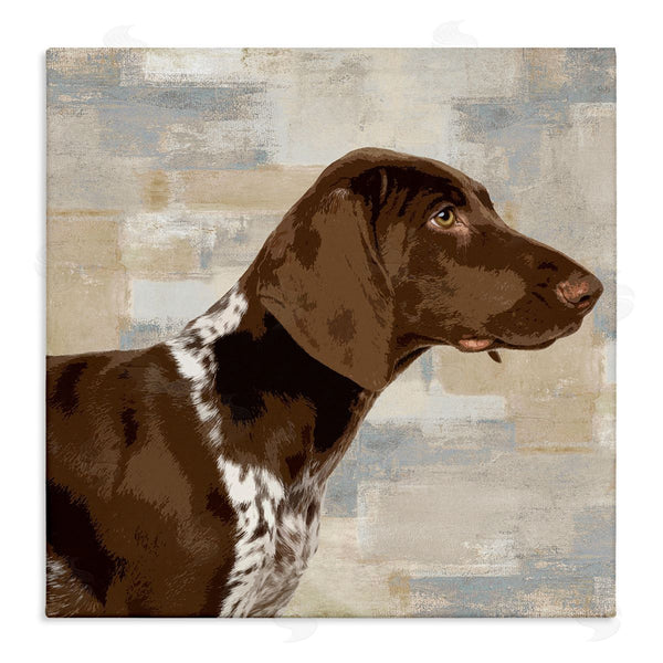stupell industries Keri Rodgers | Gazing Pointer Dog Vintage Dog Portrait Wall Art