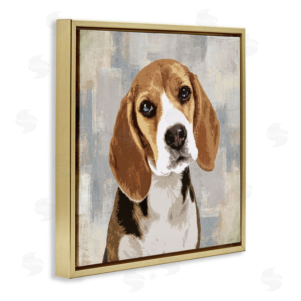 Stupell Industries Keri Rodgers | Pet Beagle Patiently Waiting Wall Art