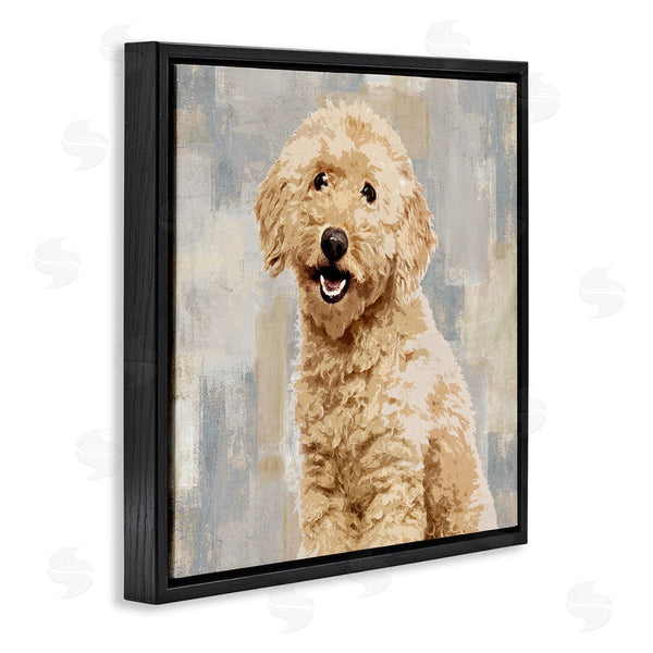 Stupell Industries Keri Rodgers | Smiling Labradoodle Dog