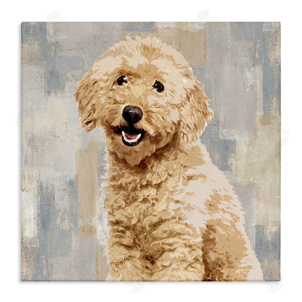 stupell industries Keri Rodgers | Smiling Labradoodle Dog