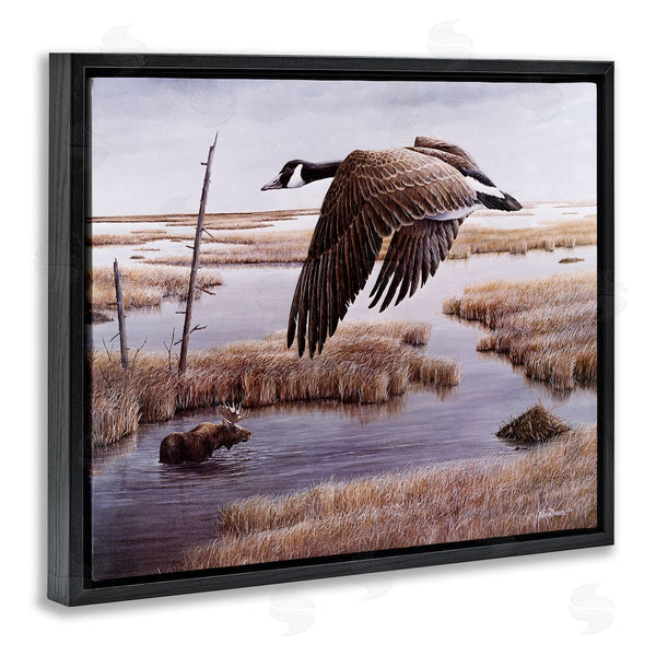 Stupell Industries Kevin Daniel | Goose Over Creek Wall Art