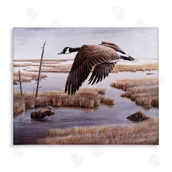 stupell industries Kevin Daniel | Goose Over Creek Wall Art