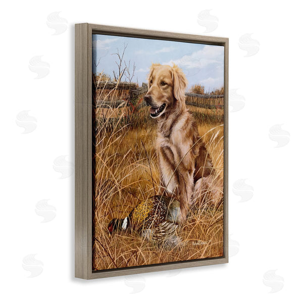 Stupell Industries Kevin Daniel | Hunting Dog & Pheasant