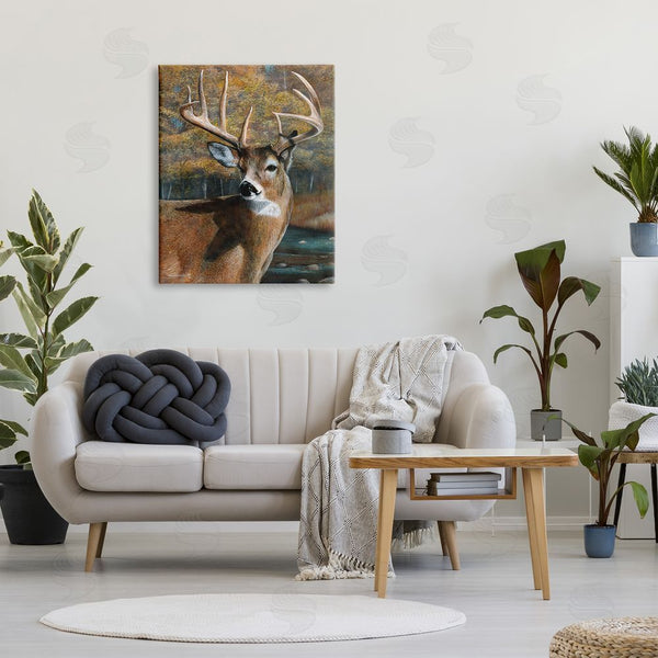 Stupell Industries Kevin Daniel | Woodland Deer Portrait Wall Art