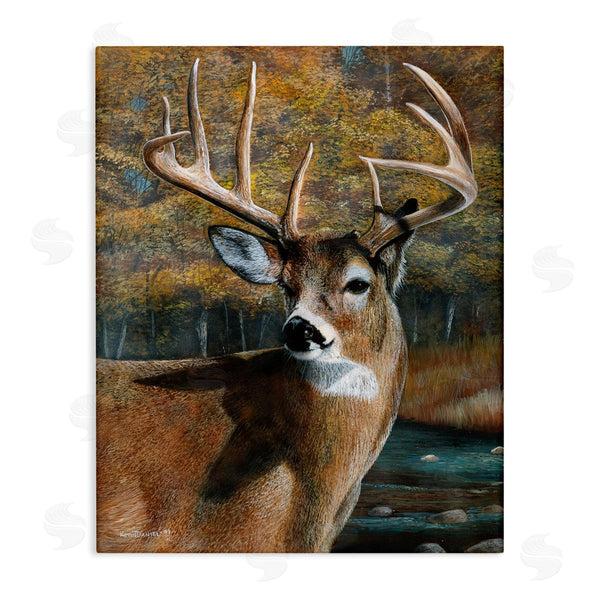 stupell industries Kevin Daniel | Woodland Deer Portrait Wall Art