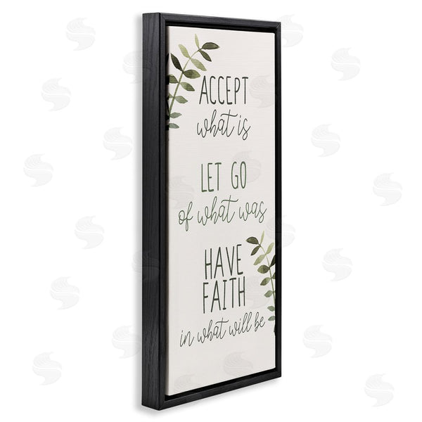 Stupell Industries Kim Allen | Accept & Have Faith Wall Art
