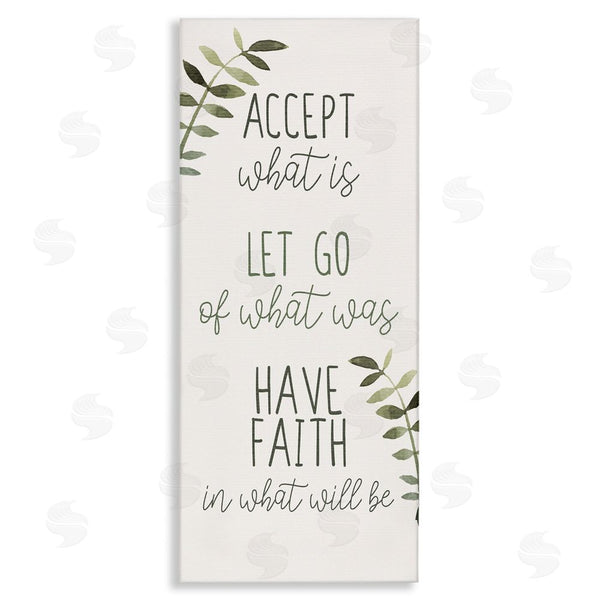 stupell industries Kim Allen | Accept & Have Faith Wall Art