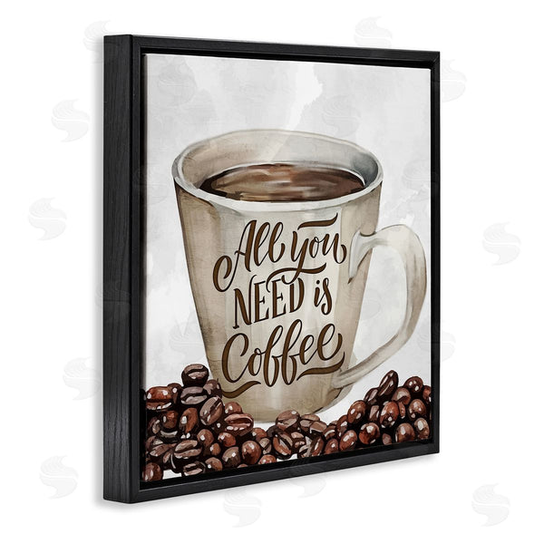 Stupell Industries Kim Allen | All You Need Morning Coffee Wall Art