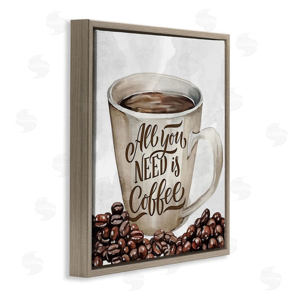 Stupell Industries Kim Allen | All You Need Morning Coffee Wall Art