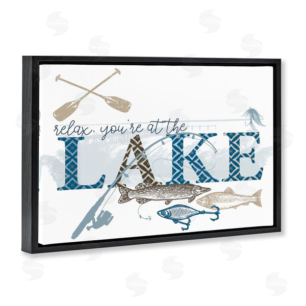 Stupell Industries Kim Allen | Always Better Lake Fishing
