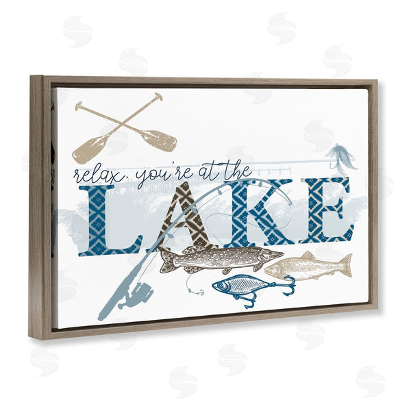 Stupell Industries Kim Allen | Always Better Lake Fishing