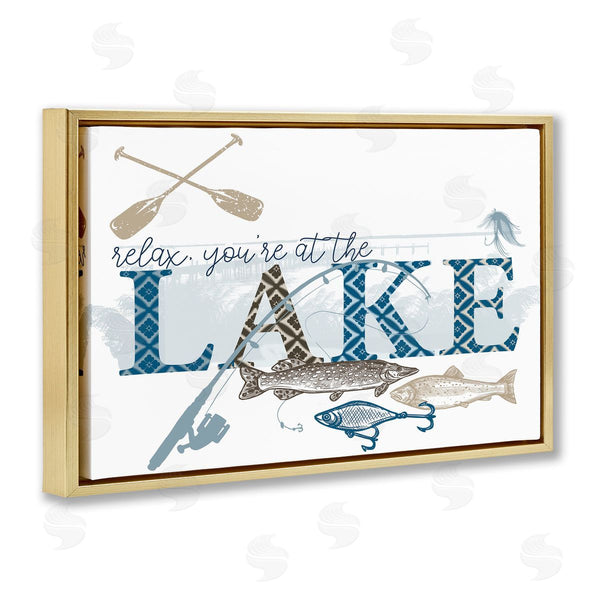 Stupell Industries Kim Allen | Always Better Lake Fishing