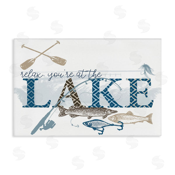 stupell industries Kim Allen | Always Better Lake Fishing