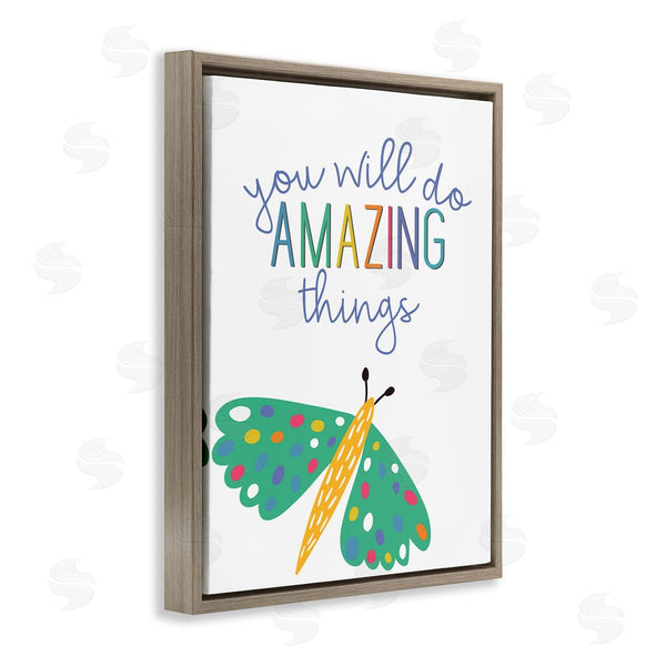 Stupell Industries Kim Allen | Amazing Things With Dragonfly