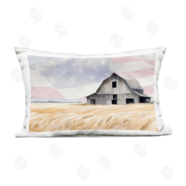 Stupell Industries Kim Allen | Amber Waves Of Farmland Throw Pillow
