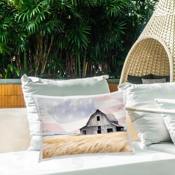 Stupell Industries Kim Allen | Amber Waves Of Farmland Throw Pillow
