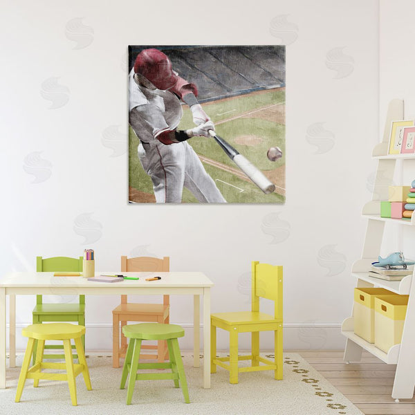 Stupell Industries Kim Allen | Baseball Swing In Action