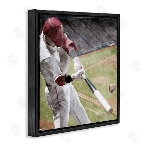 Stupell Industries Kim Allen | Baseball Swing In Action