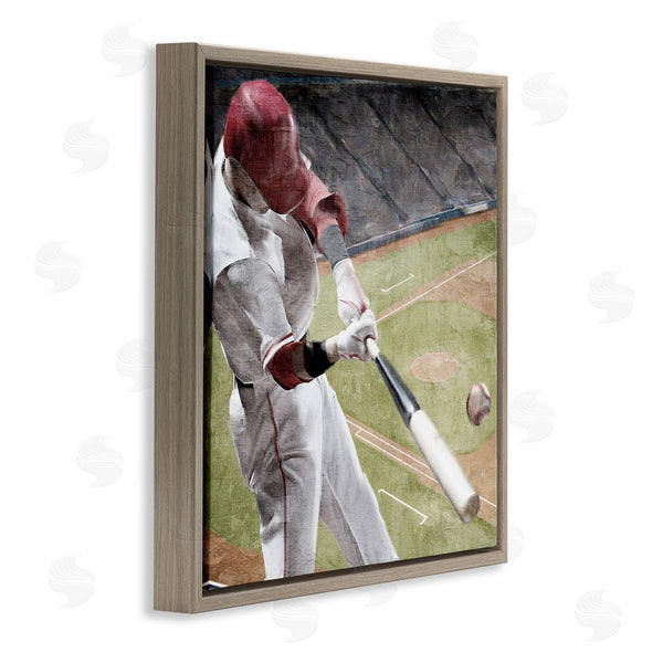 Stupell Industries Kim Allen | Baseball Swing In Action