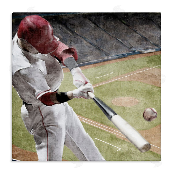 stupell industries Kim Allen | Baseball Swing In Action