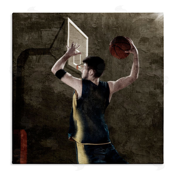 stupell industries Kim Allen | Basketball Dunk In Action