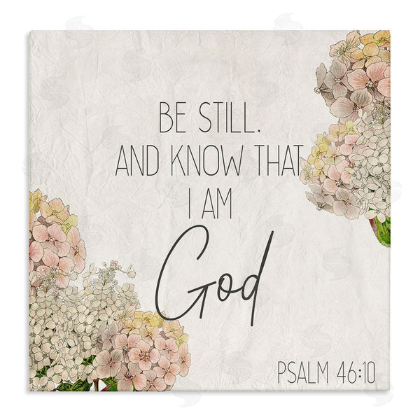 stupell industries Kim Allen | Be Still Religious Flower