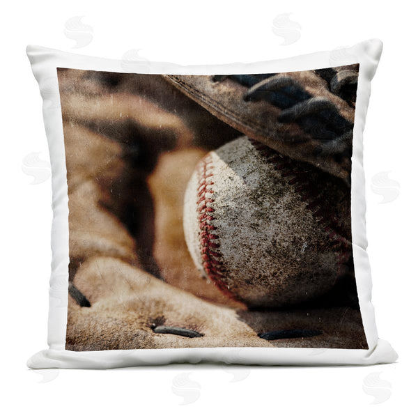 Stupell Industries Kim Allen | Be The Ball Baseball Printed Throw Pillow