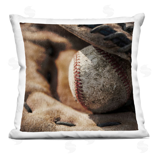 stupell industries Kim Allen | Be The Ball Baseball Printed Throw Pillow