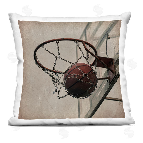 stupell industries Kim Allen | Be The Ball Basketball Printed Throw Pillow