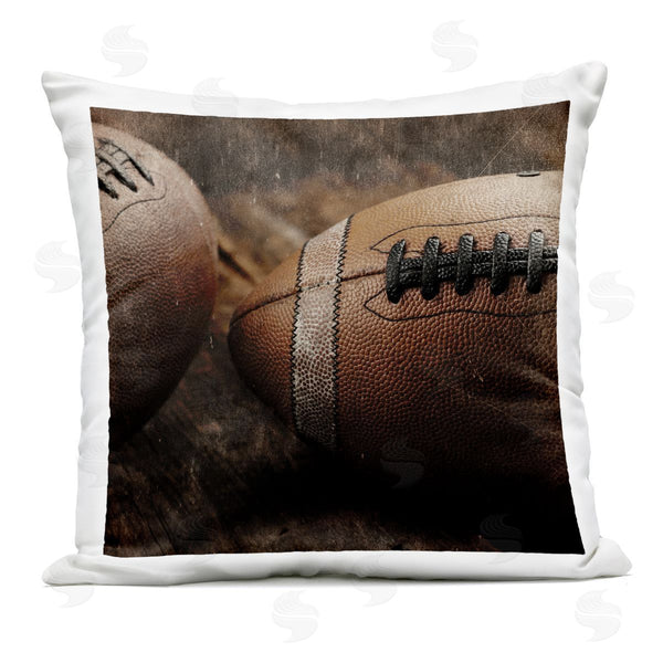 Stupell Industries Kim Allen | Be The Ball Football Printed Throw Pillow