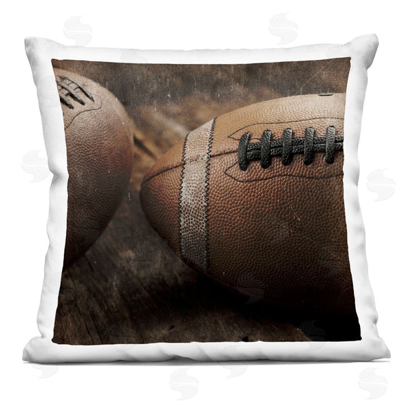 stupell industries Kim Allen | Be The Ball Football Printed Throw Pillow