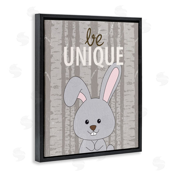 Stupell Industries Kim Allen | Be Unique Woodland Bunny