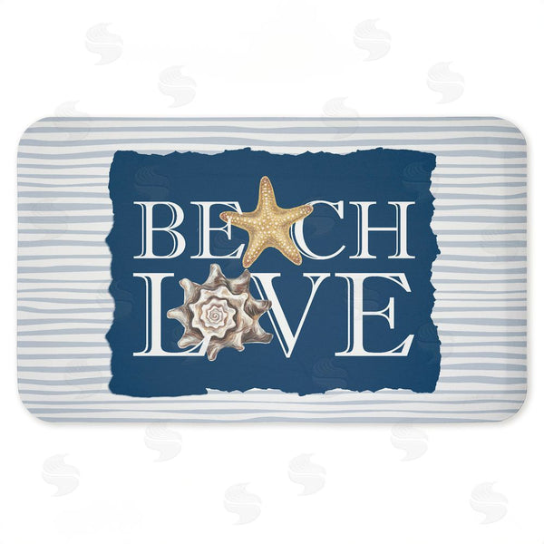 stupell industries Kim Allen | Beach Love over Stripes Anti-Fatigue Mat