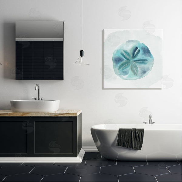 Stupell Industries Kim Allen | Beachy Blue Sand Dollar Wall Art