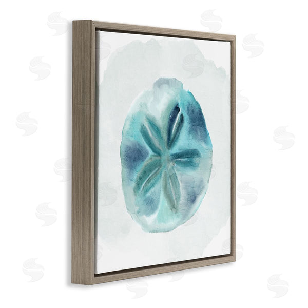Stupell Industries Kim Allen | Beachy Blue Sand Dollar Wall Art
