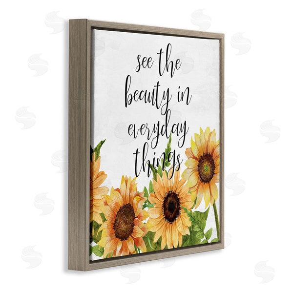 Stupell Industries Kim Allen | Beauty In Everything Sunflowers