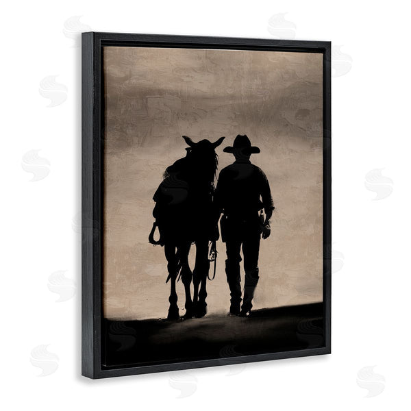 Stupell Industries Kim Allen | Best Friends Horse & Cowboy Wall Art