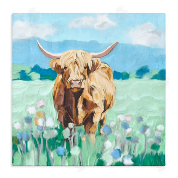 stupell industries Kim Allen | Blue Sky Highland Wall Art