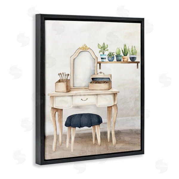 Stupell Industries Kim Allen | Blue Tub Bathroom Vanity