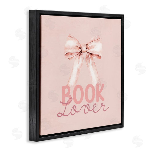 Stupell Industries Kim Allen | Blush Pink Book Lover Wall Art
